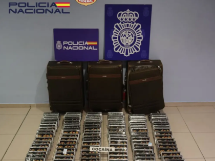 162公斤可卡因藏行李入境 西班牙机场员工涉案被捕