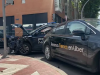 马德里发生严重三车相撞：Uber网约车、私家车与警车相撞，8人受伤