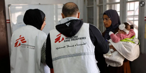 以色列正式禁止无国界医生等37人道组织在加沙运作