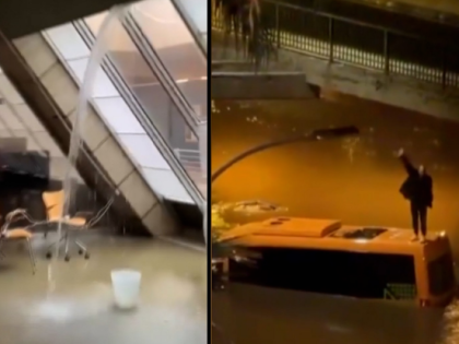 西班牙加那利群岛遭强风暴袭击  洪水肆虐超百人撤离