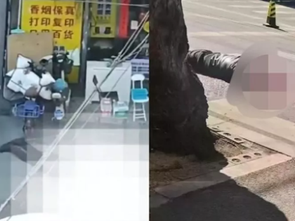 中国惊传随机砍人　1人头被砍下 倒在大马路