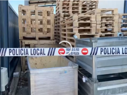 装货时突发意外 马德里一女工被500公斤托盘压中身亡