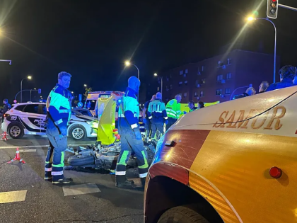 马德里一名47岁国家警察骑摩托车遇车祸身亡