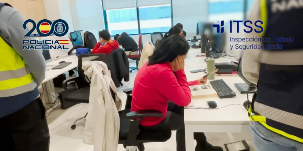 马德里破获15处黑心呼叫中心：无证移民沦为“业绩机器”，7人被捕