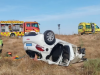 穆尔西亚严重车祸：车辆冲出道路翻覆致两死一伤