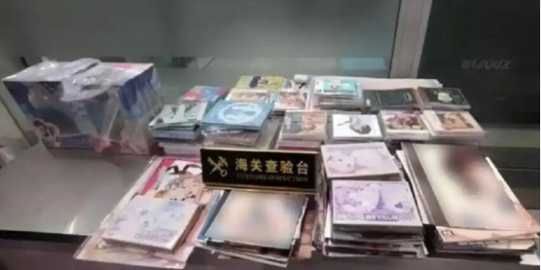 中国女游客带回244本成人漫画 遭海关当场查获