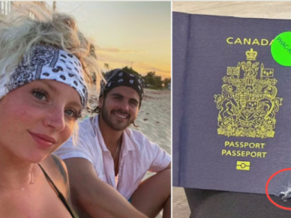 护照破损一个角: 加女子被拘 原机遣返