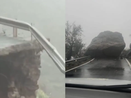 风暴“特蕾莎”席卷加那利群岛 道路坍塌多人被困