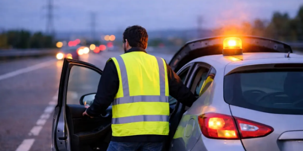 西班牙启用V16警示灯替代三角牌 使用时长问题引发讨论