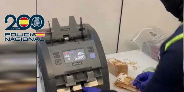 西班牙警方捣毁“影子银行”洗钱网络 16人被捕涉案超50万欧元