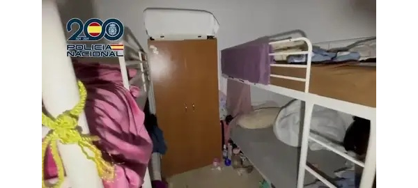 马德里铲除恐怖妓院  八名女子被禁锢在地下室日夜卖淫