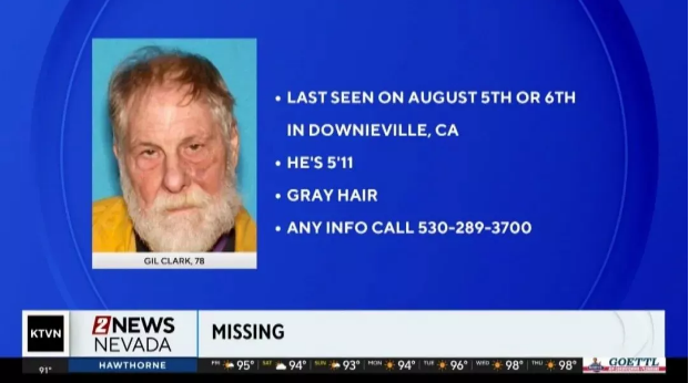 可怕！加州老人失踪3个月 可能已被野生动物吃了