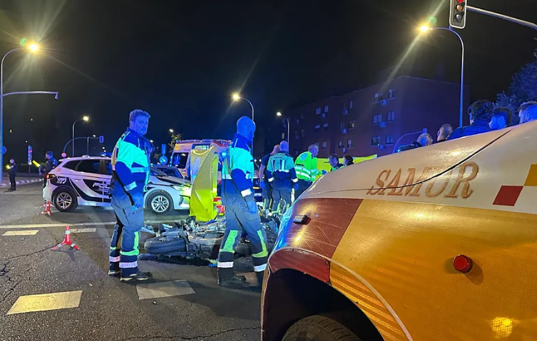 马德里一名47岁国家警察骑摩托车遇车祸身亡